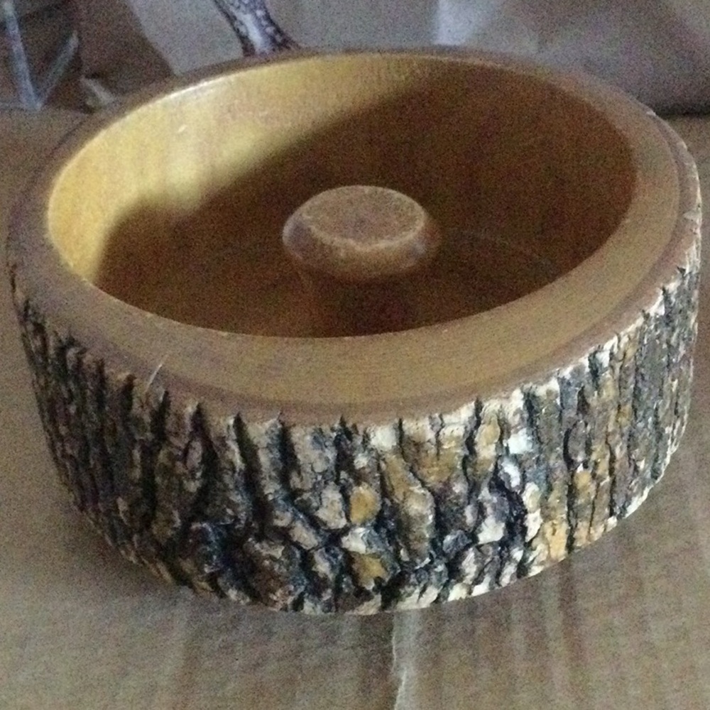 Wood Nut Bowl